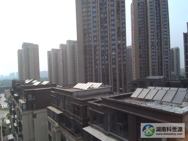 合能地產(chǎn)洋湖公館二期項目太陽能熱水系統(tǒng)工程